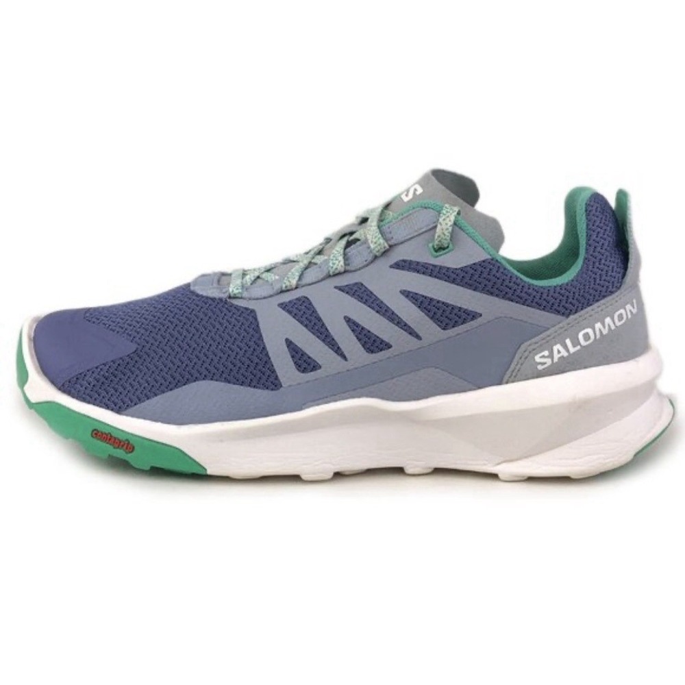 Salomon Patrol Trail Running Shoes Womens Size 7.5 EU 40 Velvet Morning/Zen Blue